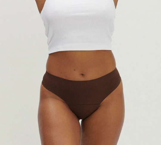 Female Engineering PANTY ABSORBENCY - Menstruatie-ondergoed - dk brown